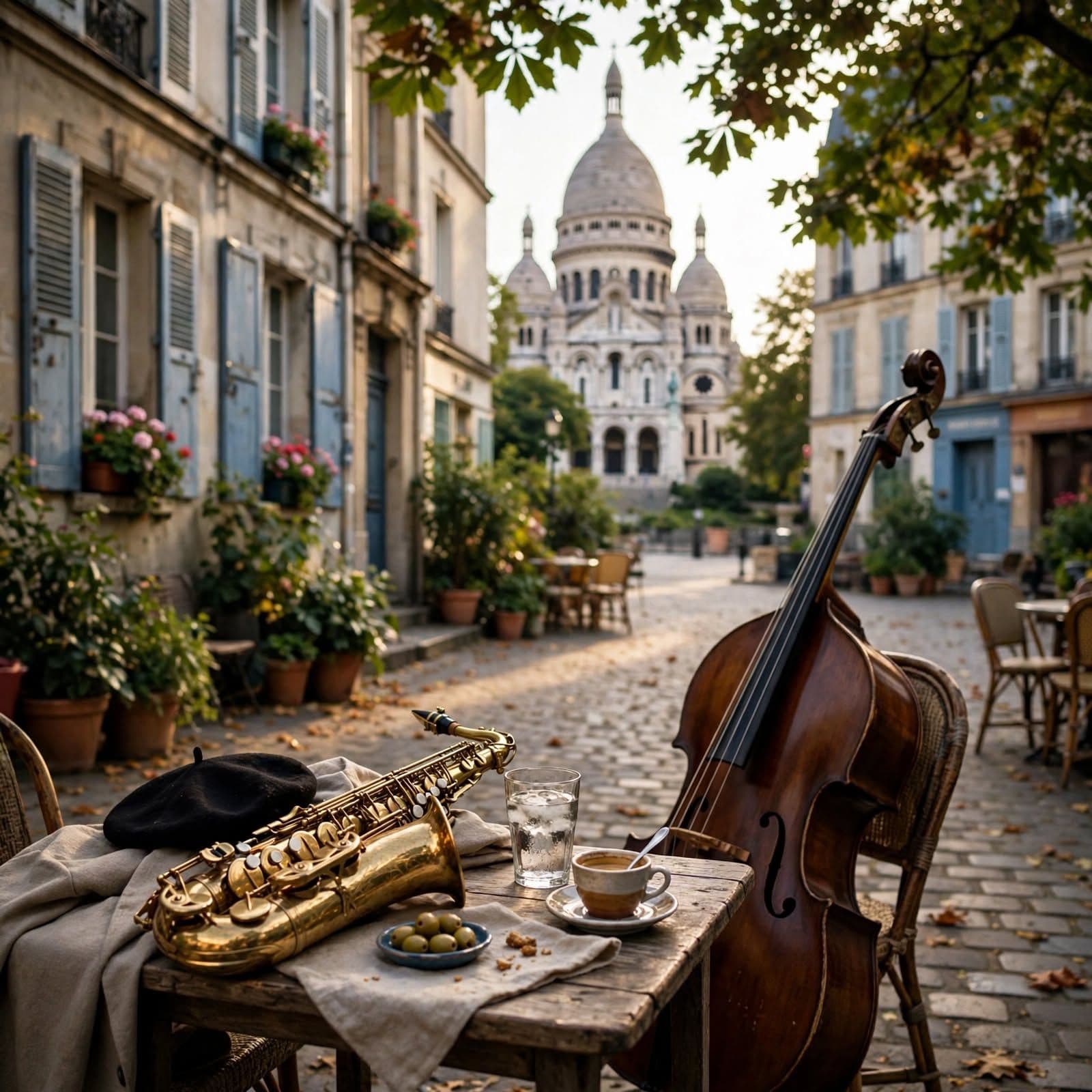 Montmartre Afternoon (Take 5) French Jazz Music