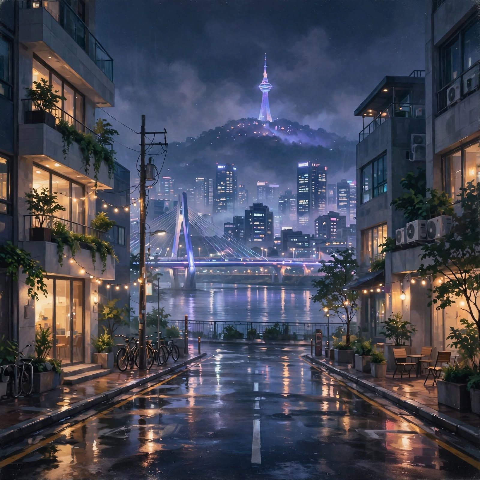 Seoul Night Groove Korean Chillout Music