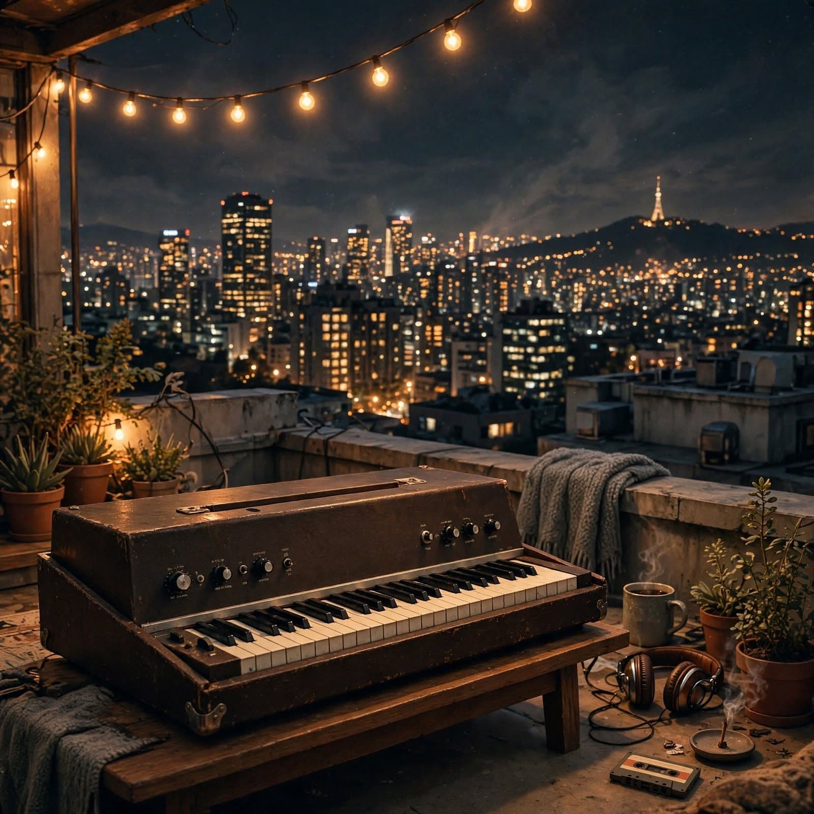 City Lights & Rhodes