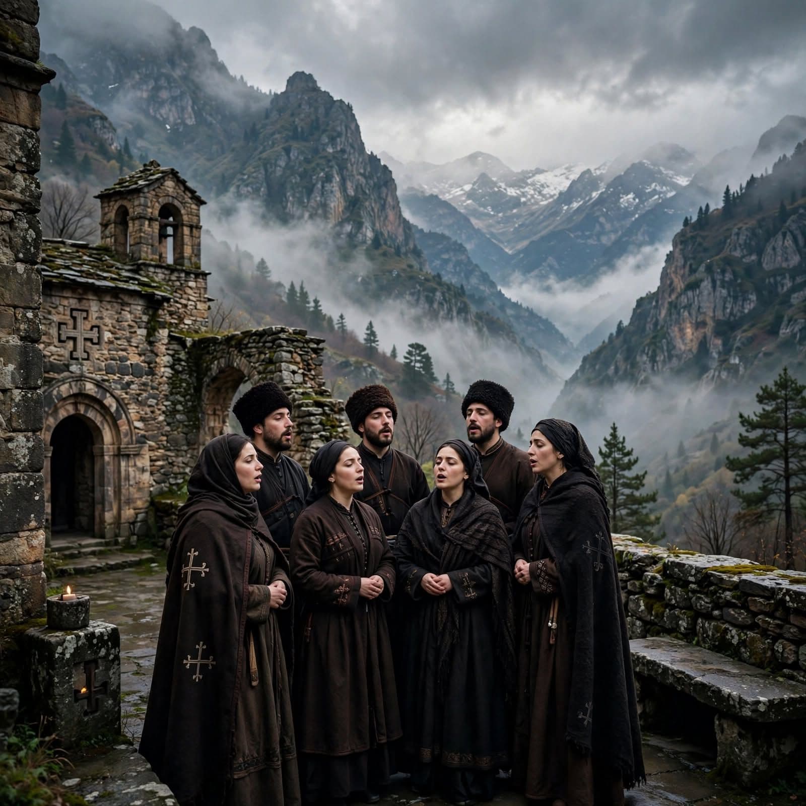 Georgian Polyphony Caucasus Choral Music
