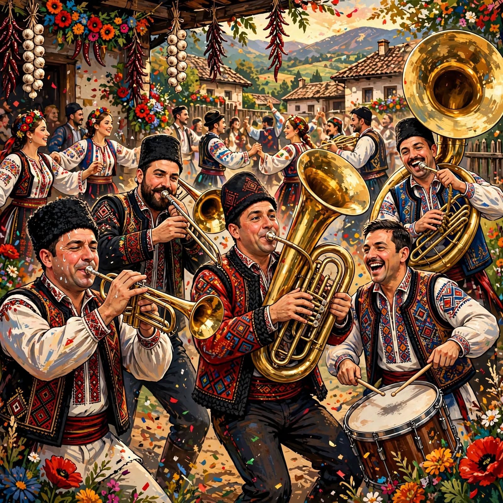 Balkan Brass Wedding Serbian Trumpet Festival Music