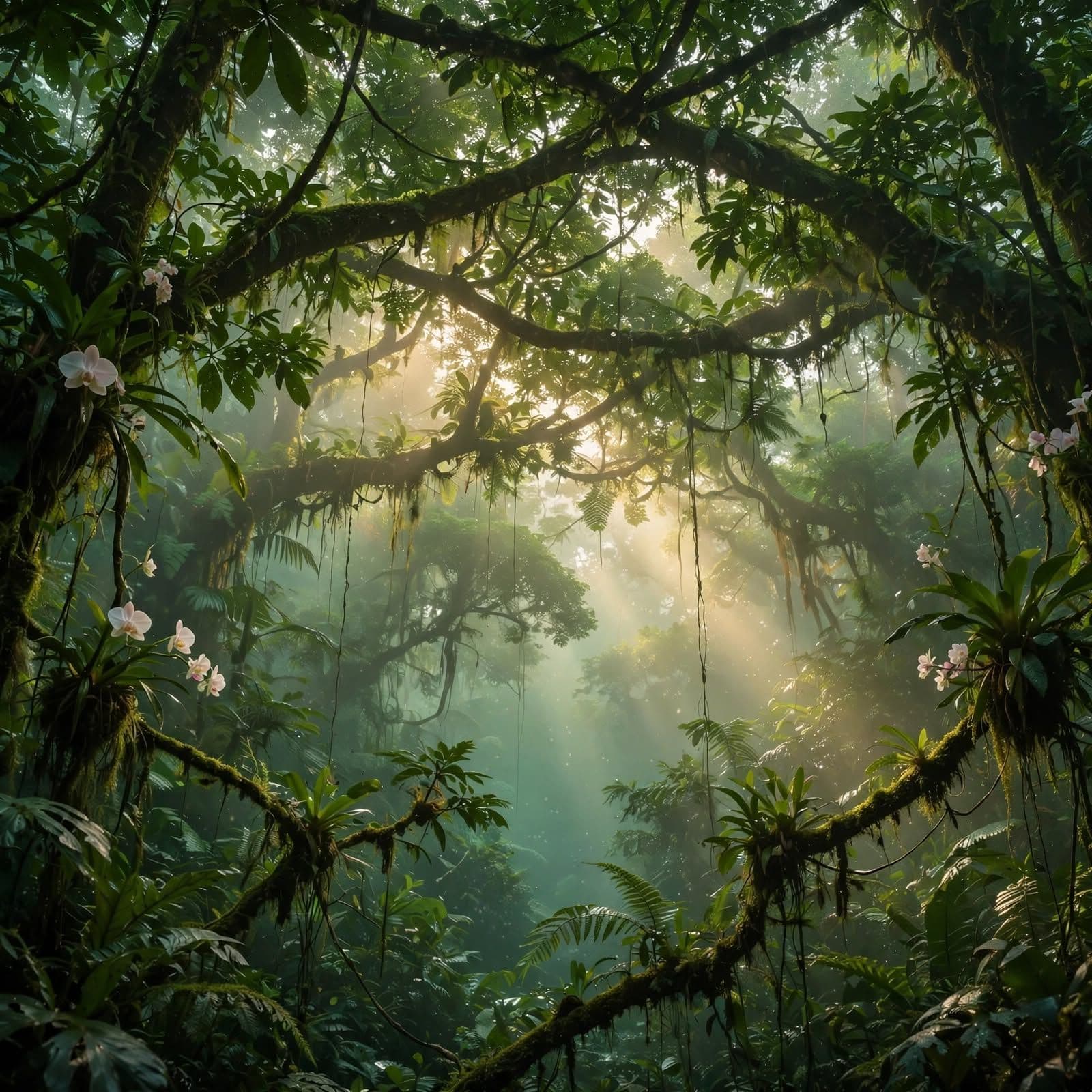 Spiritual Canopy Amazon Nature Meditation Music