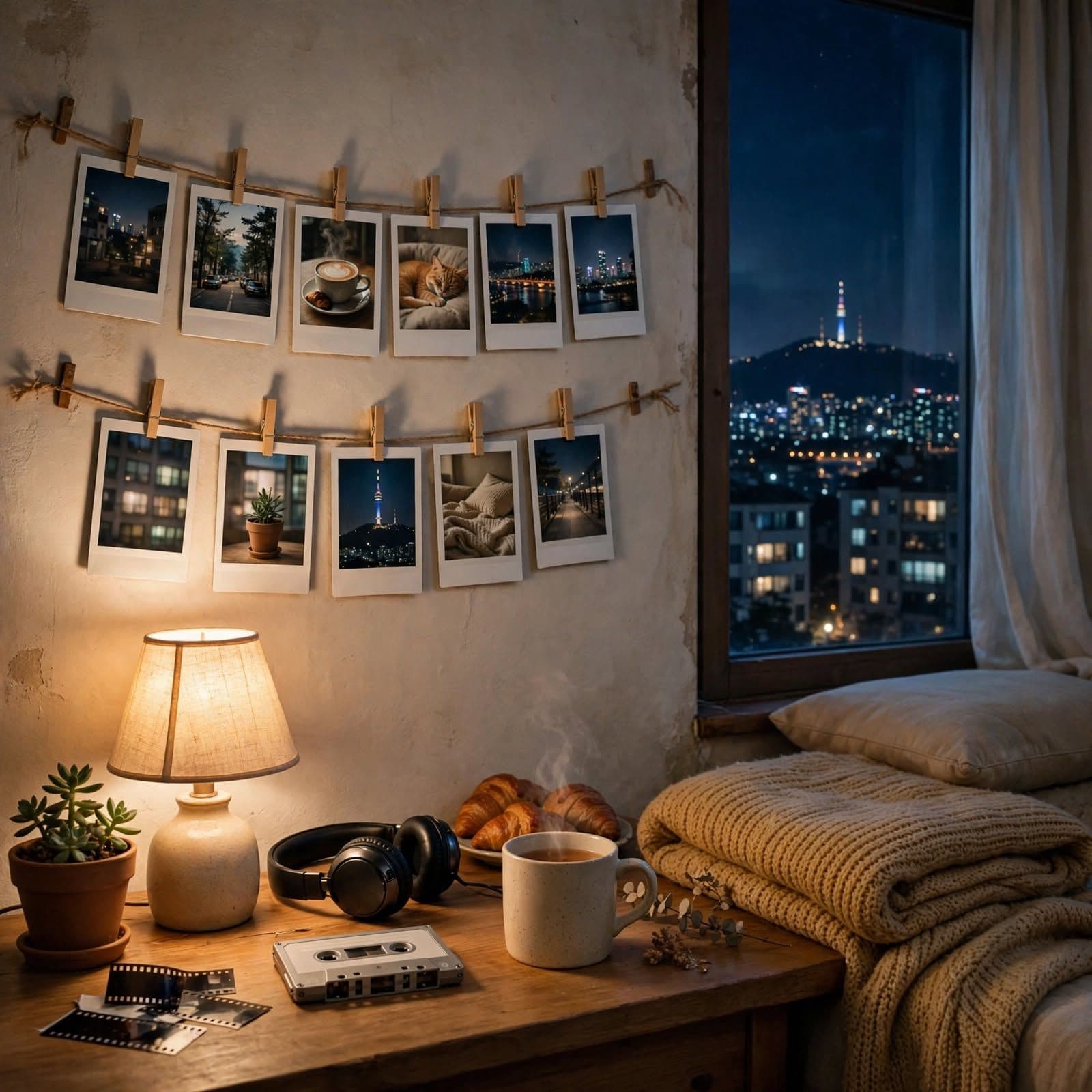 Late Night Memories Korean Lo-Fi Beats