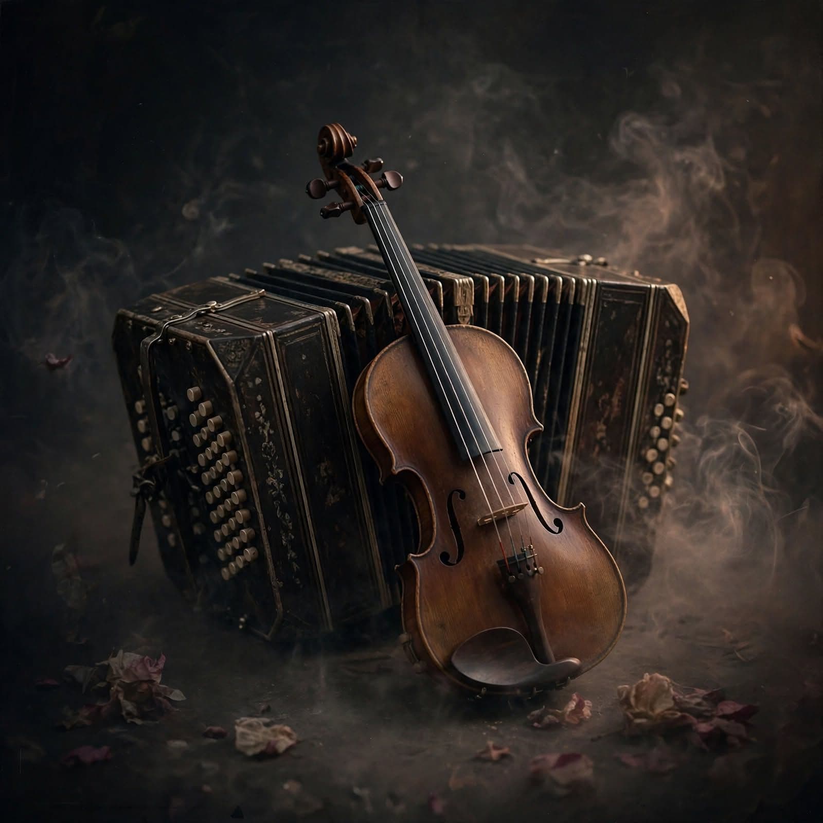 The Last Embrace Fading Bandoneon and Held Violin Note