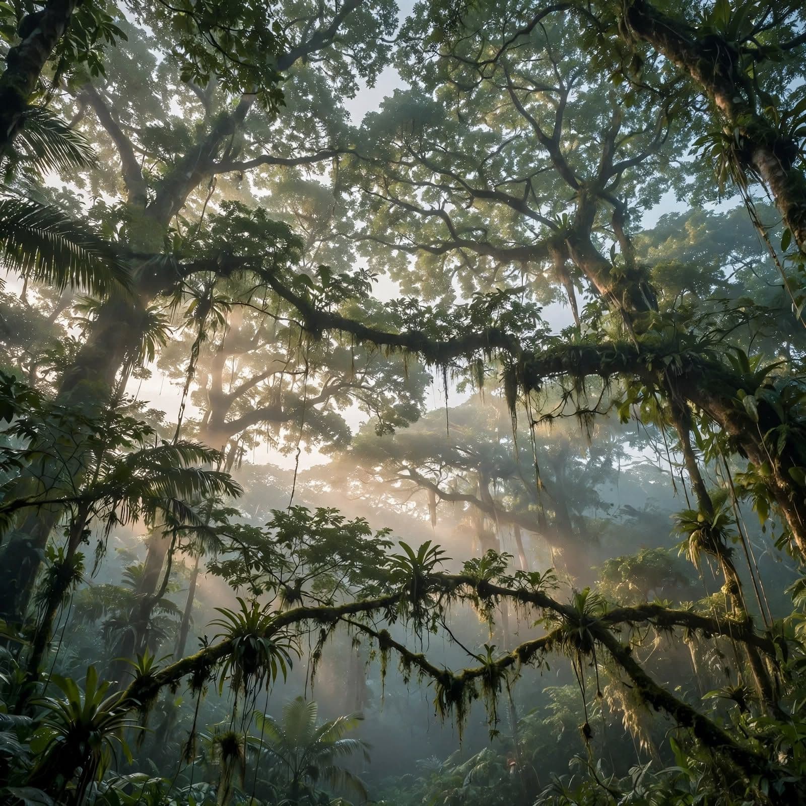 Spacious Canopy Dawn Amazon Ambient Music
