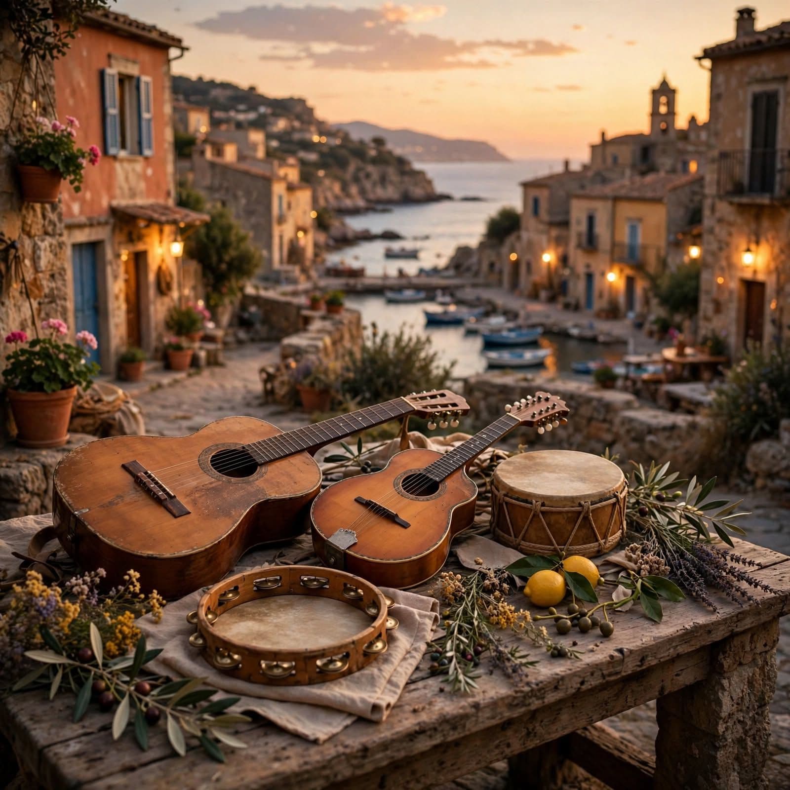 Sicilian Folk Evening Mediterranean Music