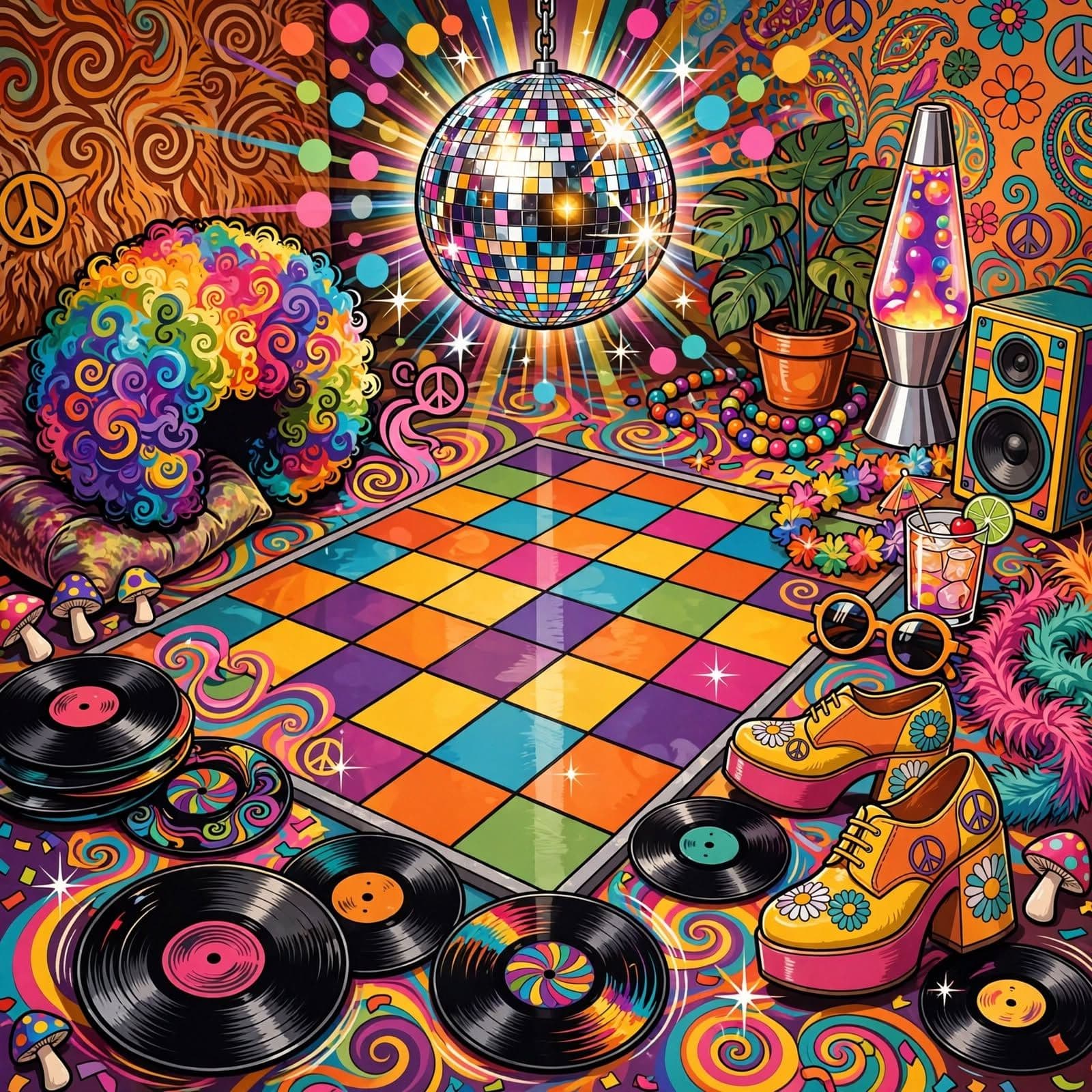 Funky 70s Groove Background Music