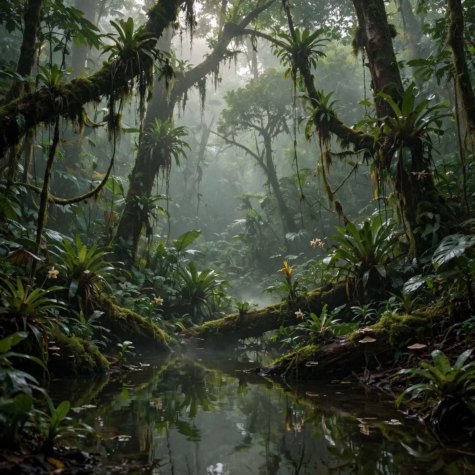 Pure Nature Echoes Amazon Ambient Music