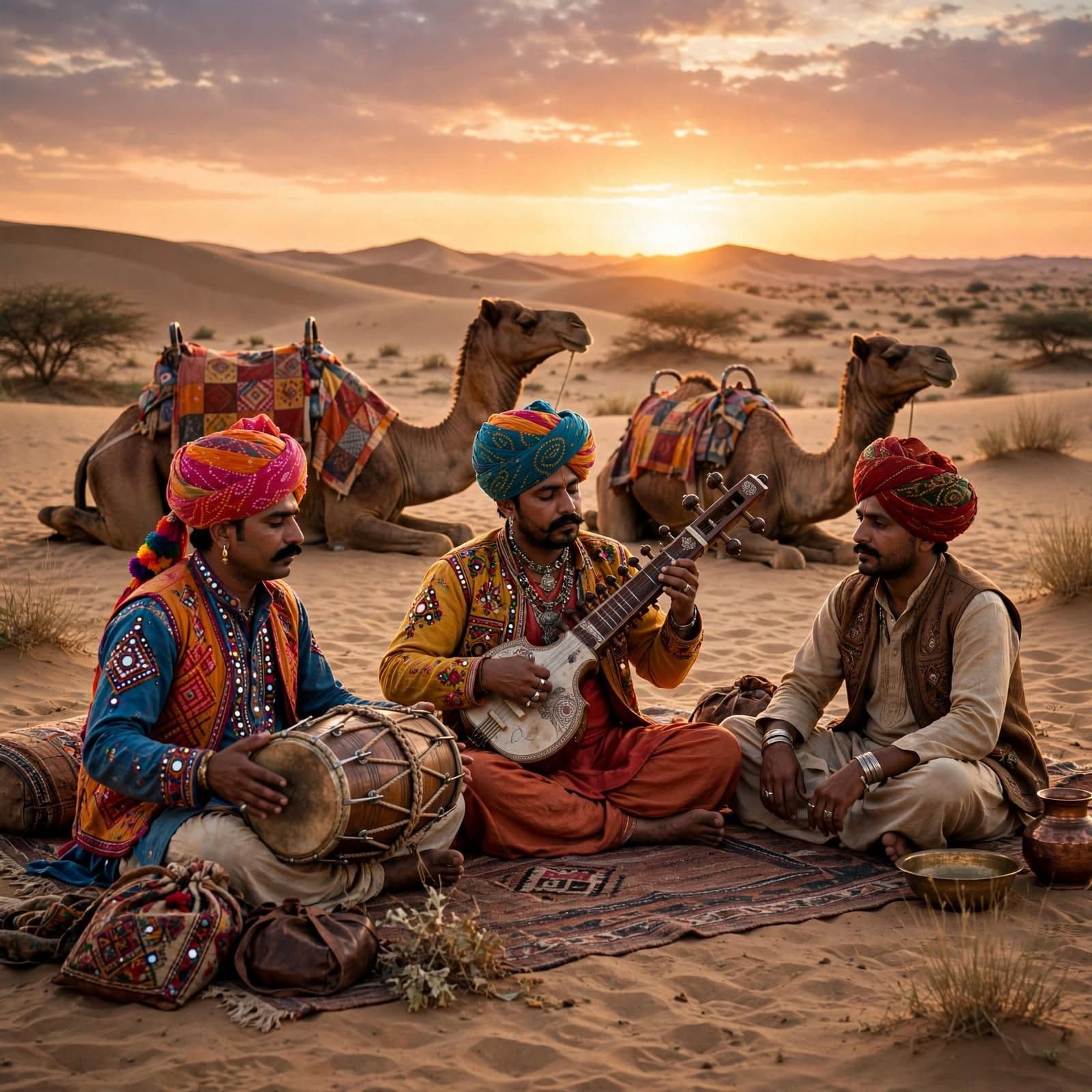 Rajasthani Desert Folk Indian Music