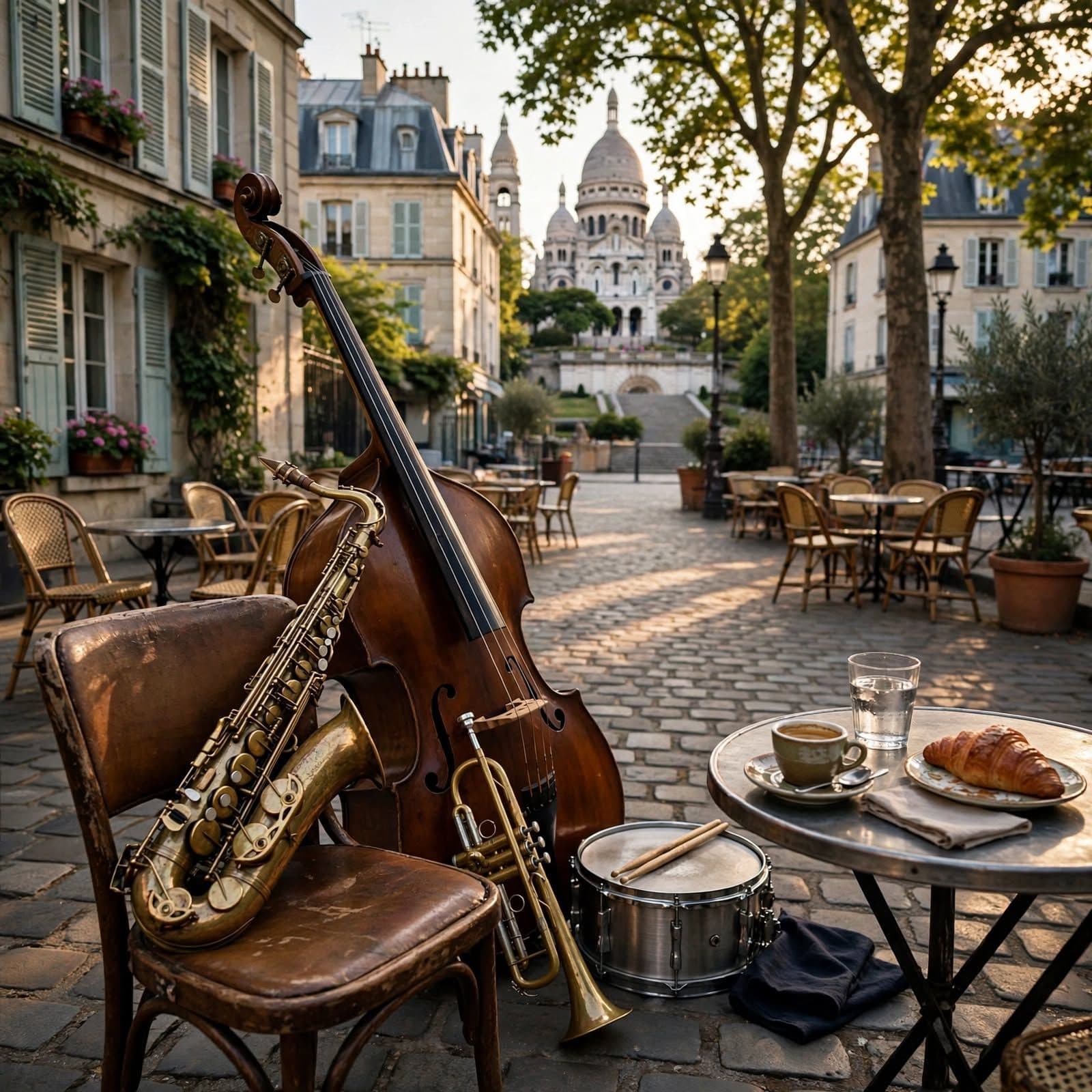 Montmartre Afternoon (Take 1) French Jazz Music