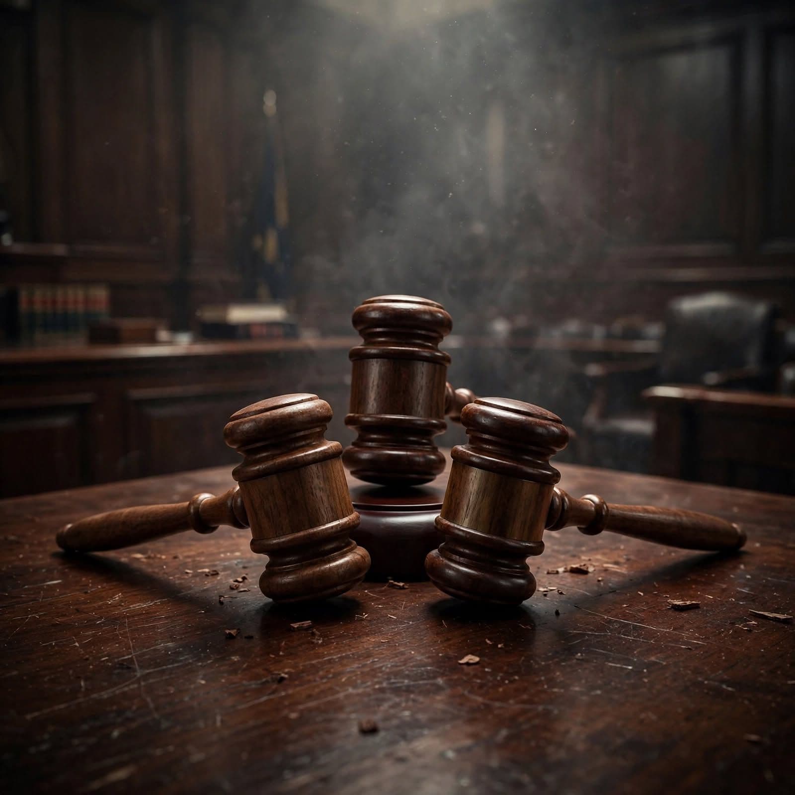 Triple Gavel Courtroom Decision Sound Effect