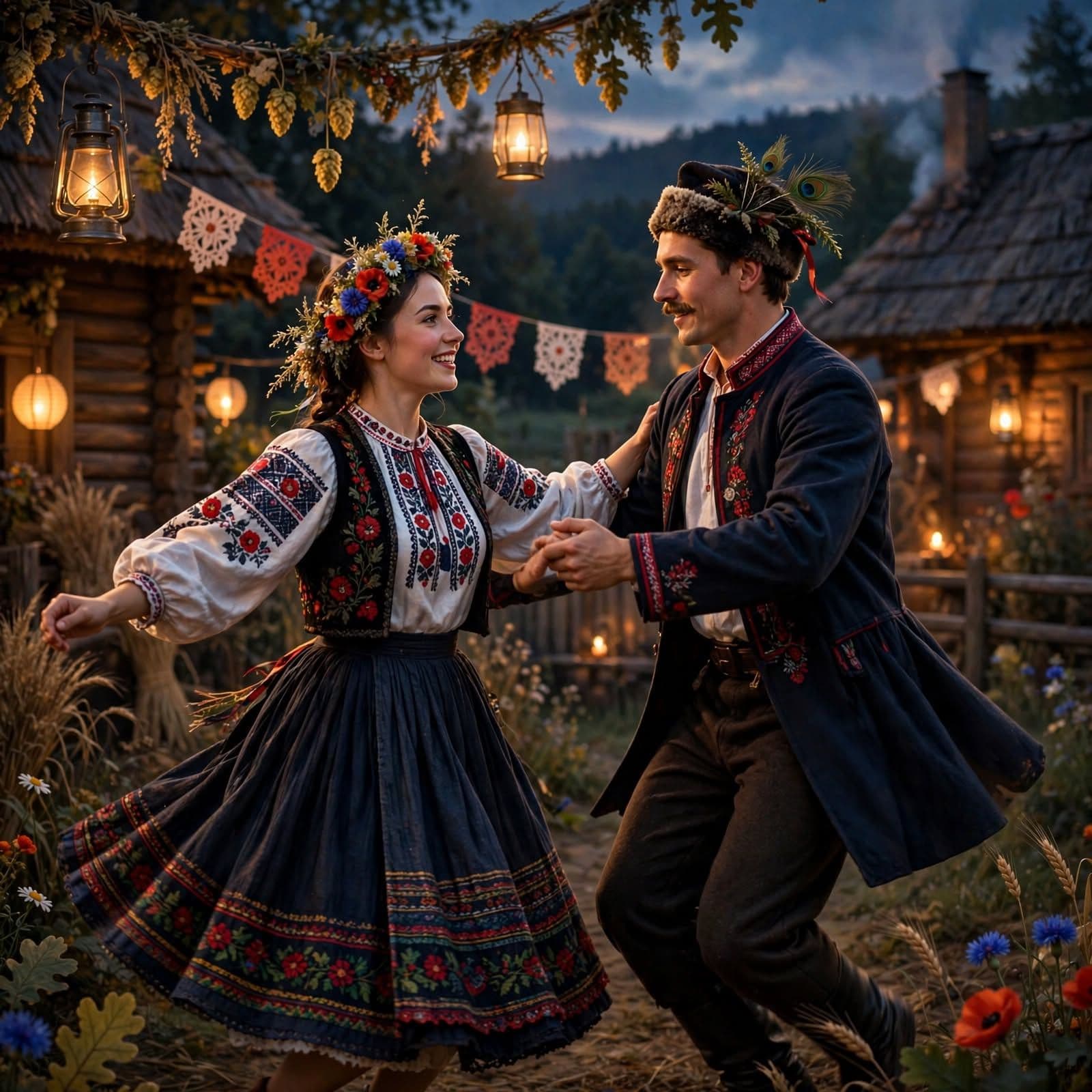 Polish Mazurka Evening Folk Violin Accordion Slavic Music