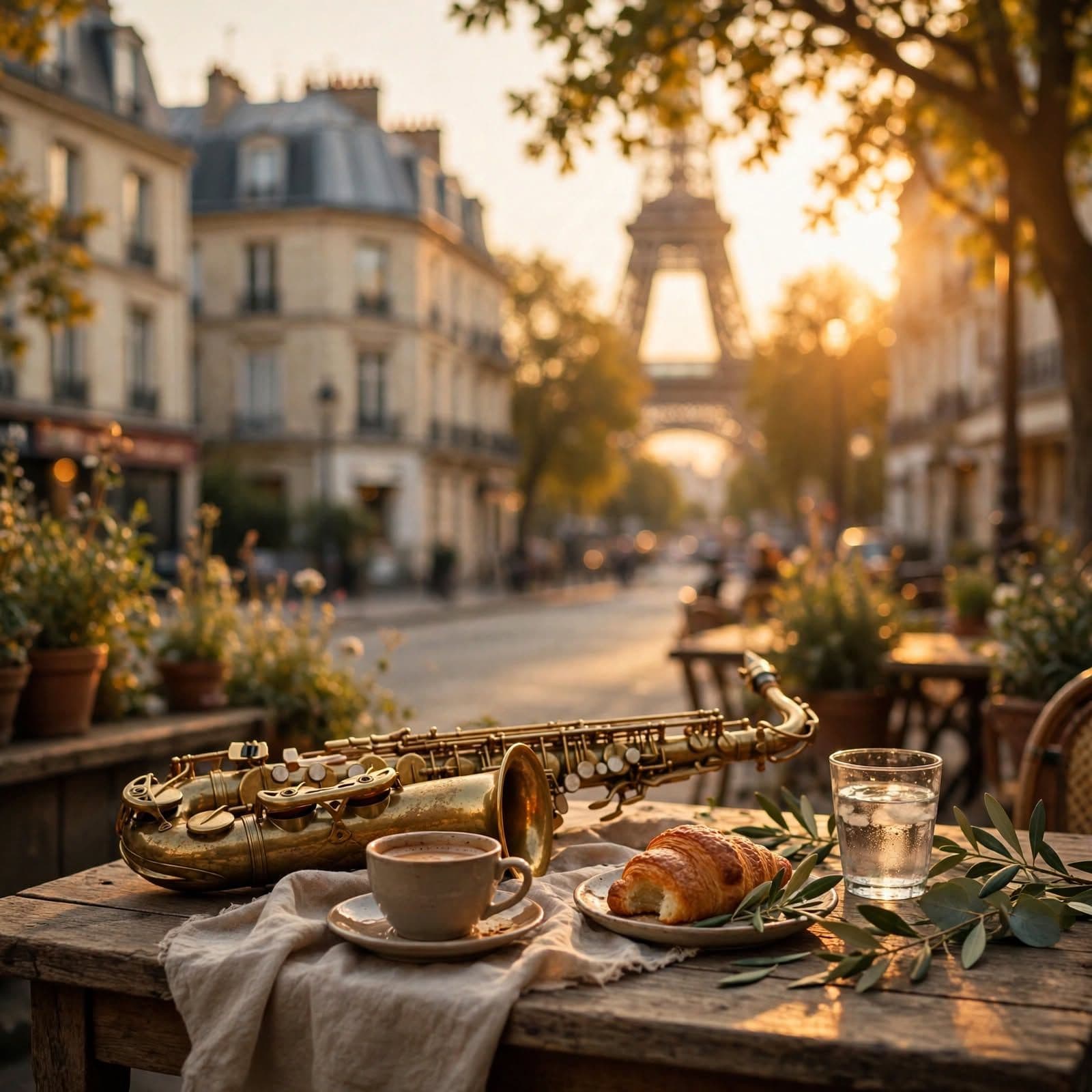 Golden Paris Afternoon (Take 2) French Jazz Music
