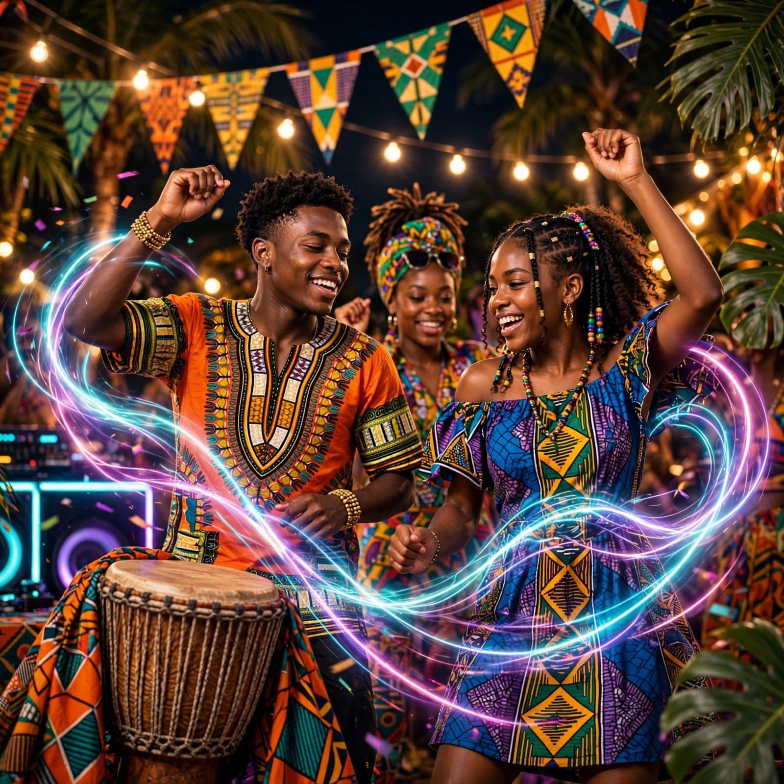 Afrobeats Dance Party Modern African Pop Audio