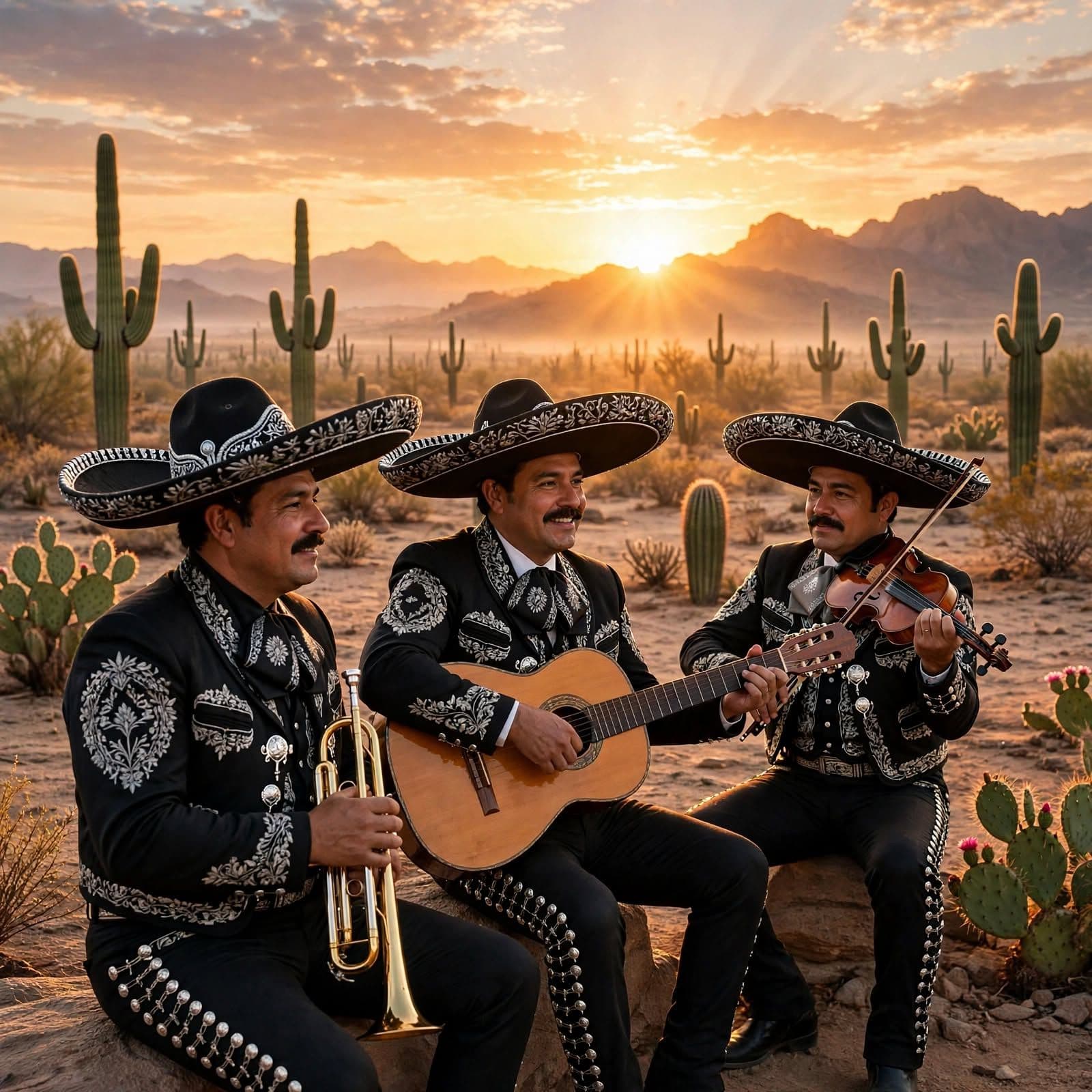 Mexican Mariachi Sunrise Ranchera Music