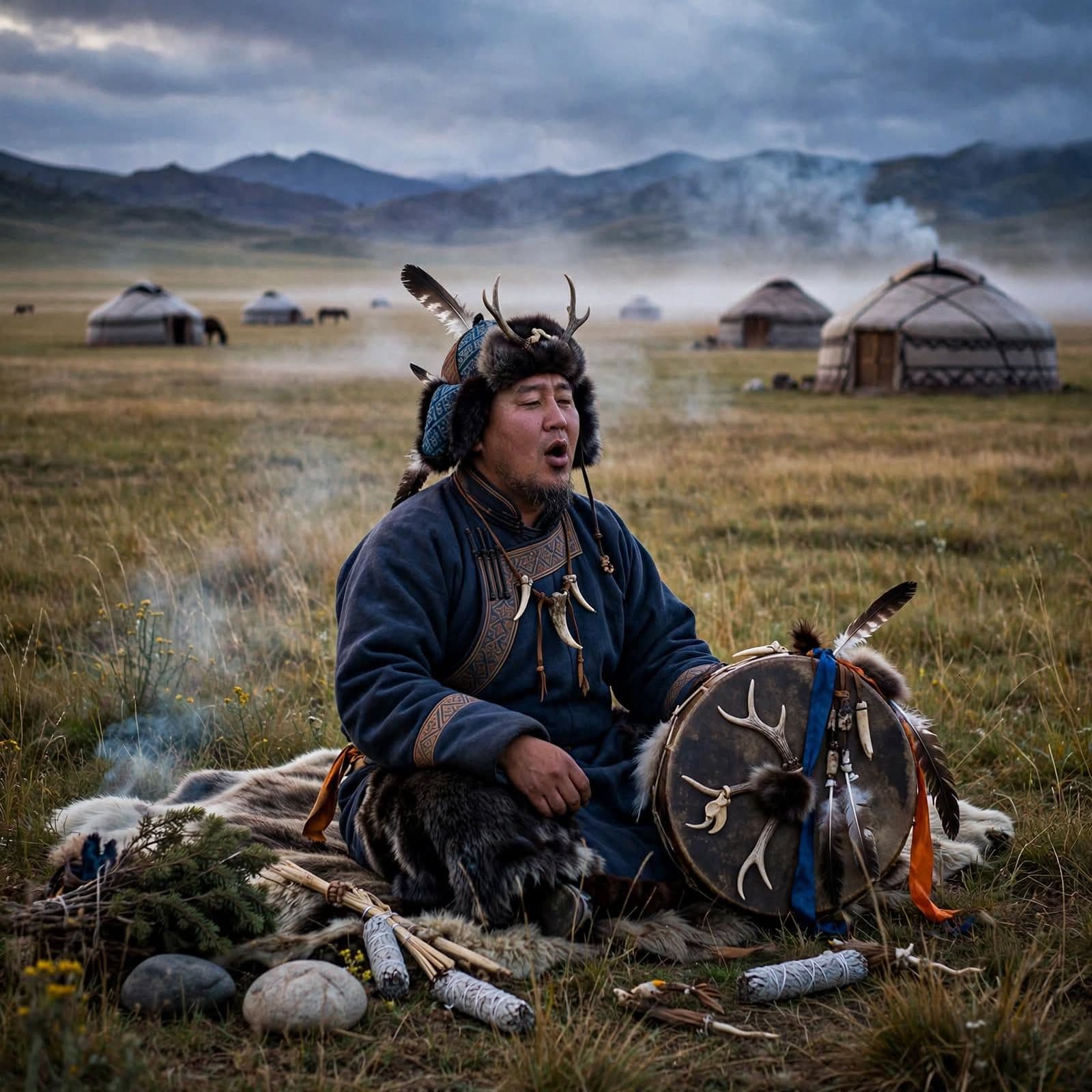 Tuvan Steppe Throat Song Khoomei Music