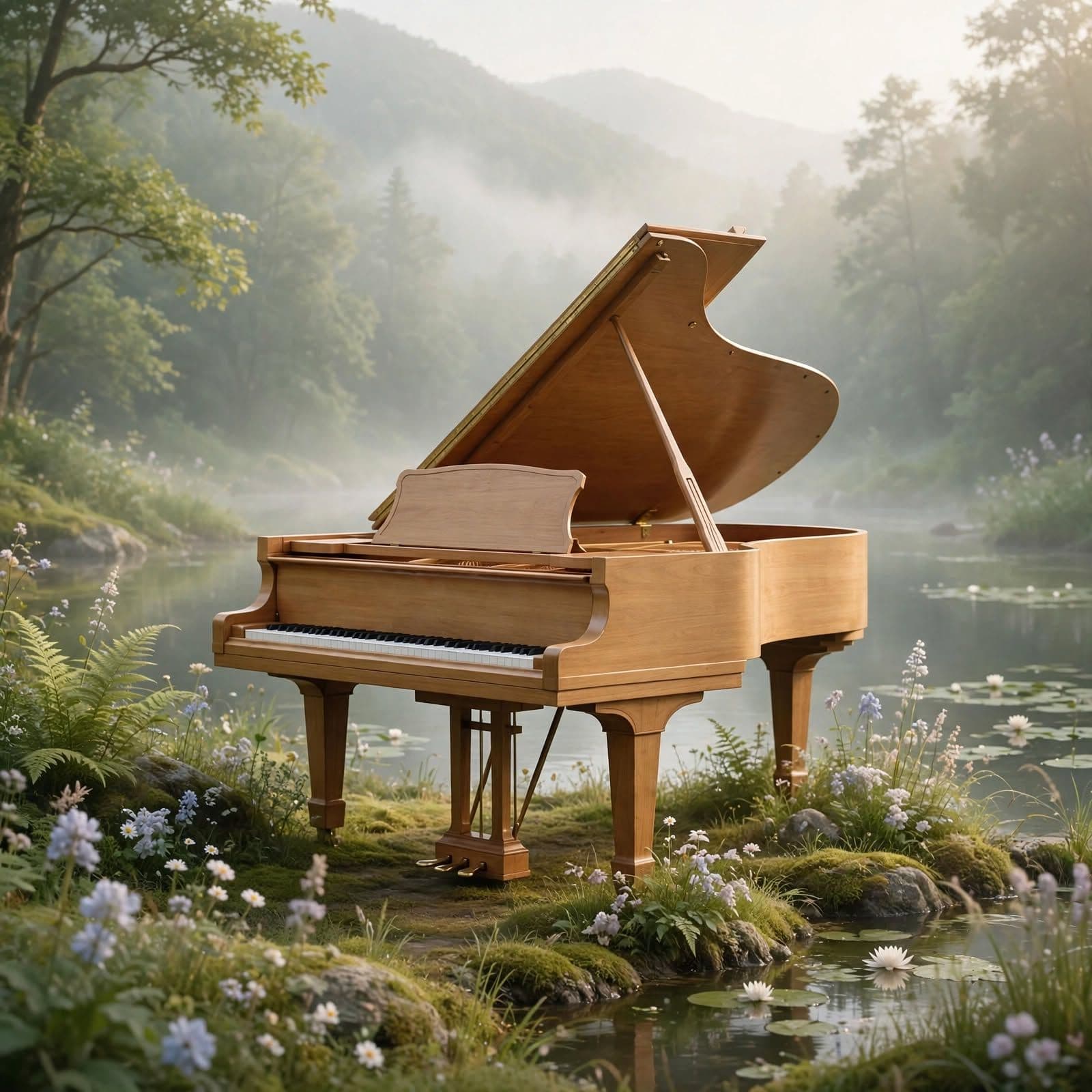 Stress Relief Music Soft Ambient Piano