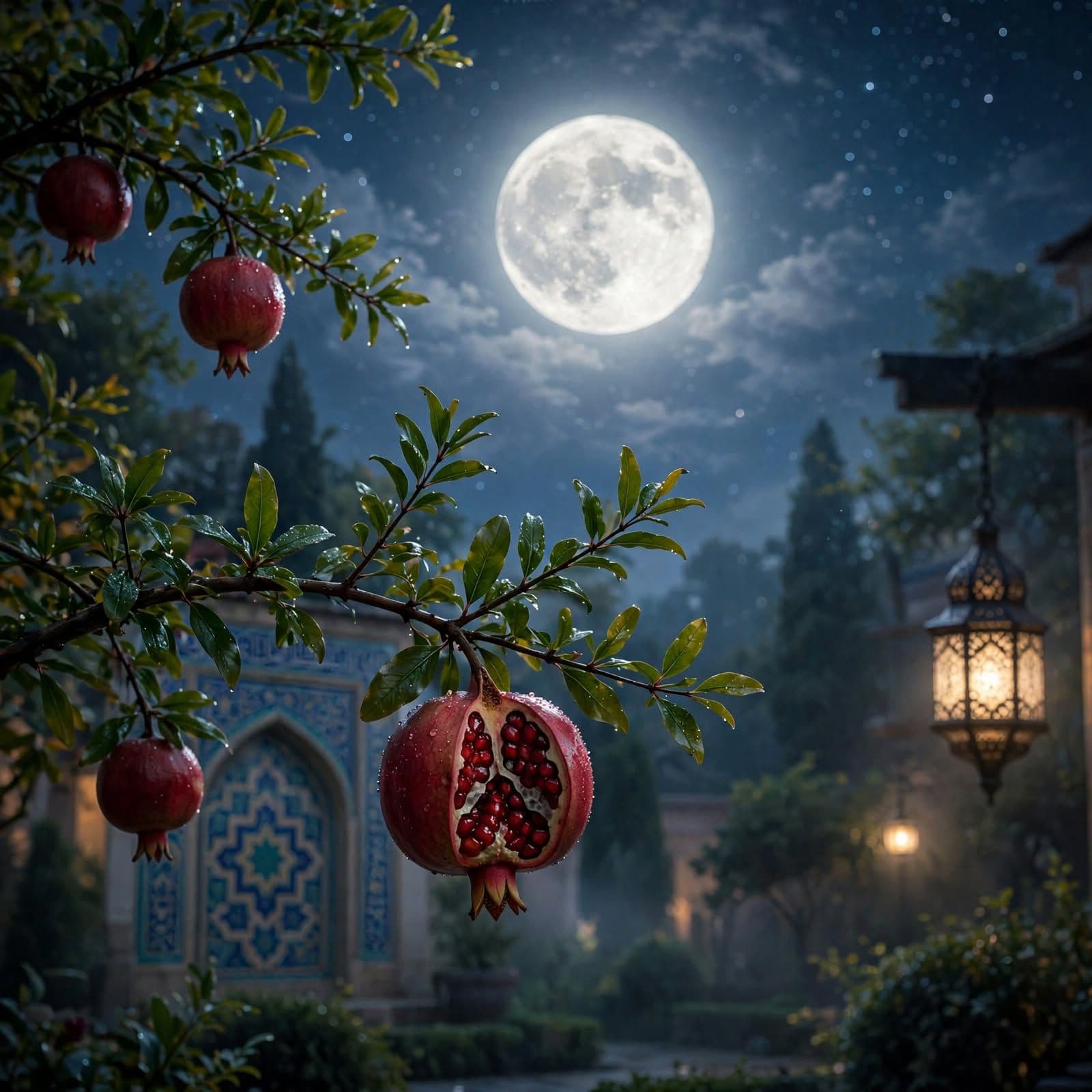 Pomegranate Moon